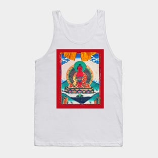 Amitabha Buddha Tibetan Buddhist Thangka Reproduction Tank Top